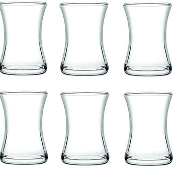 Paşabahçe 42861 6'lı Tombul Çay Bardağı