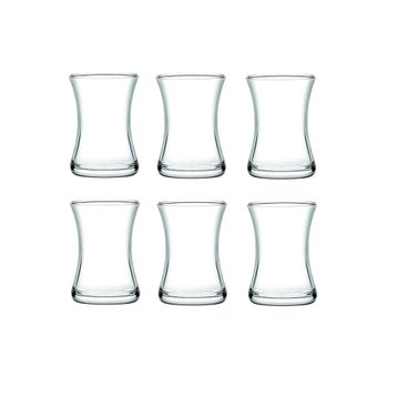 Paşabahçe 42861 6'lı Tombul Çay Bardağı