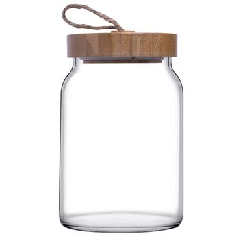 Paşabahçe 43583S00 860 ML Woody Bambu Kapaklı Kavanoz