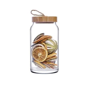 Paşabahçe 43583S00 860 ML Woody Bambu Kapaklı Kavanoz