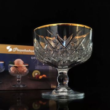 Paşabahçe 440211 Timeless 6 Parça Ayaklı Dondurmalık Sunum Kasesi