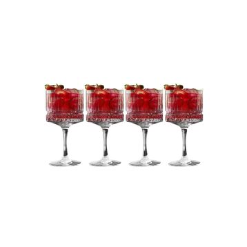 Paşabahçe 440437 Elysia 4 Adet Ayaklı Çok Amaçlı Sunumluk Kokteyl Bardağı
