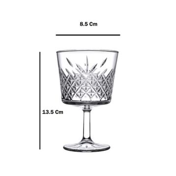 Paşabahçe 440456 Timeless 4 Adet Ayaklı 270 cc Kokteyl Bardak