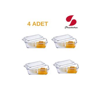 Paşabahçe 480 cc Frigo Studio Bölmeli Cam Saklama Kabı