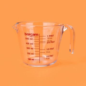 Paşabahçe 500 ml Şeffaf Borcam Ölçü Kabı