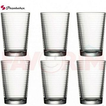 Paşabahçe 520082G 6'lı Loop Su Bardağı