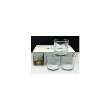 Paşabahçe 520254 300 cc 3'lü Rain Viski Bardağı