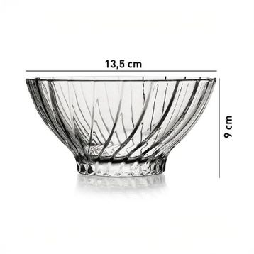 Paşabahçe 530024 Bouquet 4'lü 455 cc Cam Kase