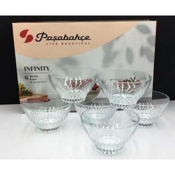 Paşabahçe 530256 İnfinity 6'lı 12 cm Cam Kase
