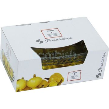 Paşabahçe 53392 Mezze Siyah 2'li Kase Seti