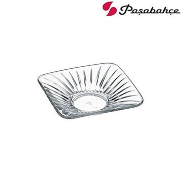 Paşabahçe 54321 Gravürlü 6'lı Çay Tabağı