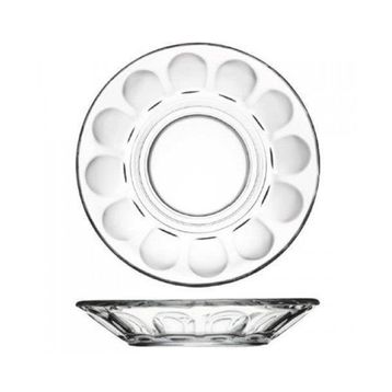 Paşabahçe 54411 102 mm 6'lı Paket Çay Tabağı