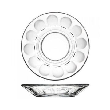 Paşabahçe 54411 102 mm 6'lı Paket Çay Tabağı