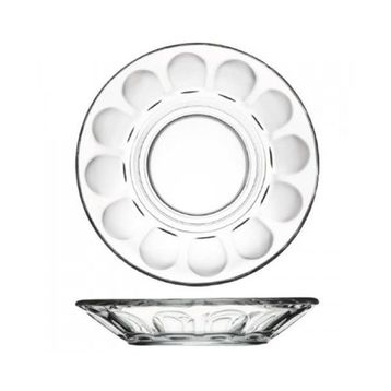 Paşabahçe 54411 102 mm 6'lı Paket Çay Tabağı