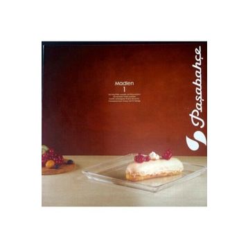 Paşabahçe 54683 24x24 CM Madlen Kare Servis Tabağı