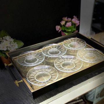 Paşabahçe 54731 Elysia 6'lı Çay Tabağı