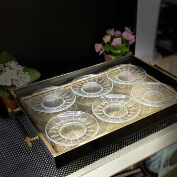 Paşabahçe 54731 Elysia 6'lı Çay Tabağı