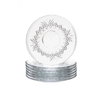 Paşabahçe 54751 Timeless 6'lı Çay Tabağı