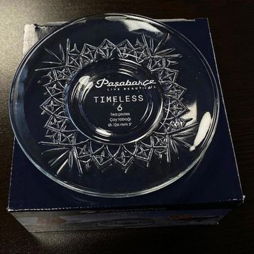 Paşabahçe 54751 Timeless 6'lı Çay Tabağı