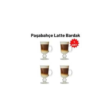 Paşabahçe 55141 Irish 4'lü Kulplu Latte Bardak