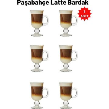 Paşabahçe 55141 İrish 6'lı Kulplu Latte Bardak