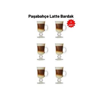 Paşabahçe 55141 İrish 6'lı Kulplu Latte Bardak