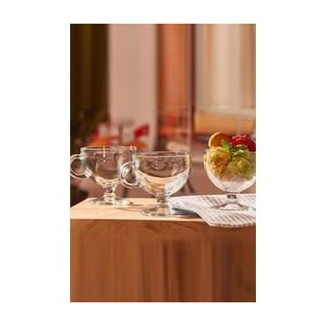 Paşabahçe 55182 250 cc 4 Adet Kulplu Bardak