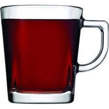 Paşabahçe 55223 Carre 6'lı 270 CC Kulplu Bardak