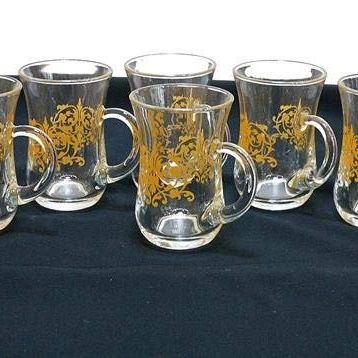 Paşabahçe 55411 6'lı Kulplu Çay Bardağı