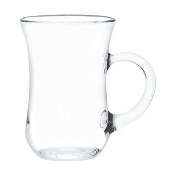 Paşabahçe 55411 6'lı Kulplu Çay Bardağı