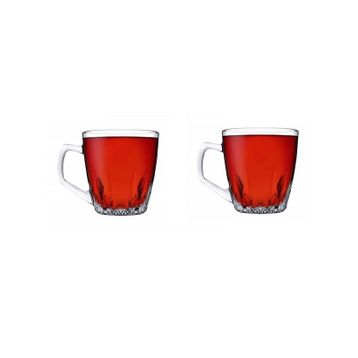Paşabahçe 55713 Safir 2'li Kulplu Cam Bardak