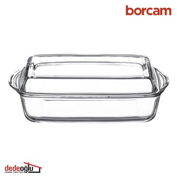 Paşabahçe 59010 Dikdörtgen Kapaklı Borcam
