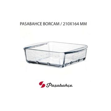 Paşabahçe 59914 Mini Kare Servis Sunum Borcam Fırın Kabı