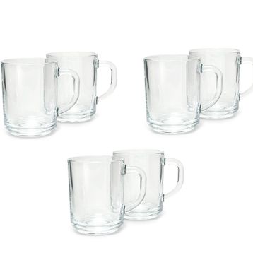 Paşabahçe 6 Adet Pub Kulplu Bardak