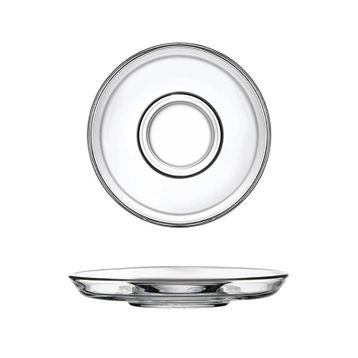 Paşabahçe 68047 6'lı Beykoz Kristal Çay Tabağı