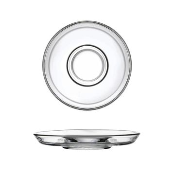 Paşabahçe 68047 6'lı Beykoz Kristal Çay Tabağı