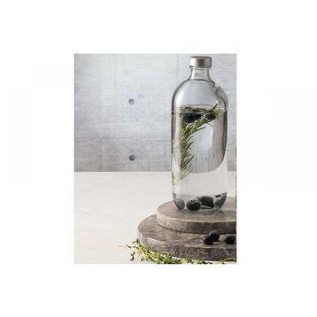 Paşabahçe 80356 Iconic1 Litre Cam Su Şişesi