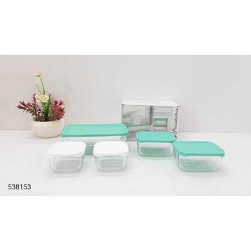 Paşabahçe 95455 Snow Box Saklama Kabı Seti