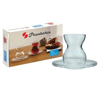 Paşabahçe 96575 12 Parça Etnik Çay Takımı