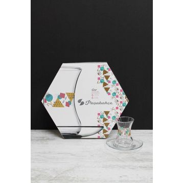 Paşabahçe 96598 Geo 12 Parça Çay Seti