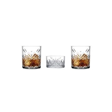 Paşabahçe 96818 Timeless 3 Parça Viski Bardak Seti