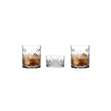 Paşabahçe 96818 Timeless 3 Parça Viski Bardak Seti