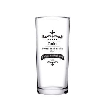 Paşabahçe 96830 Desenli Rakı Bardağı