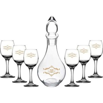 Paşabahçe 97872 Assos Piece 7'li Bardak Sürahi Seti