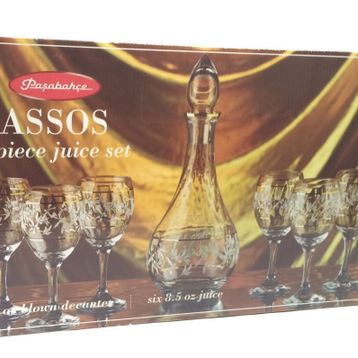 Paşabahçe 97872 Assos Piece 7'li Bardak Sürahi Seti