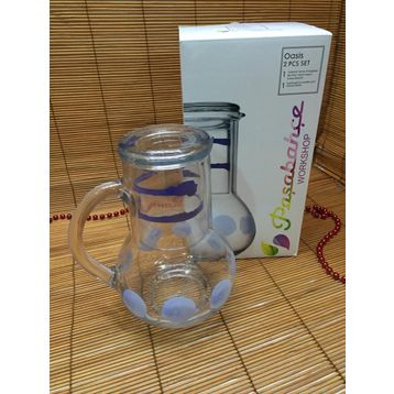Paşabahçe 98328 Mavi Oasis Sürahi
