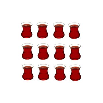 Paşabahçe Aurora 12 Parça Çay Bardağı Seti