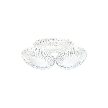 Paşabahçe Aurora 3'lü 15 cm Servis Tabağı