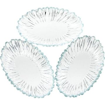 Paşabahçe Aurora 3'lü 15 cm Servis Tabağı
