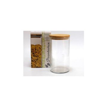Paşabahçe Bamboo 1480 cc 2 Adet Kapaklı Kavanoz